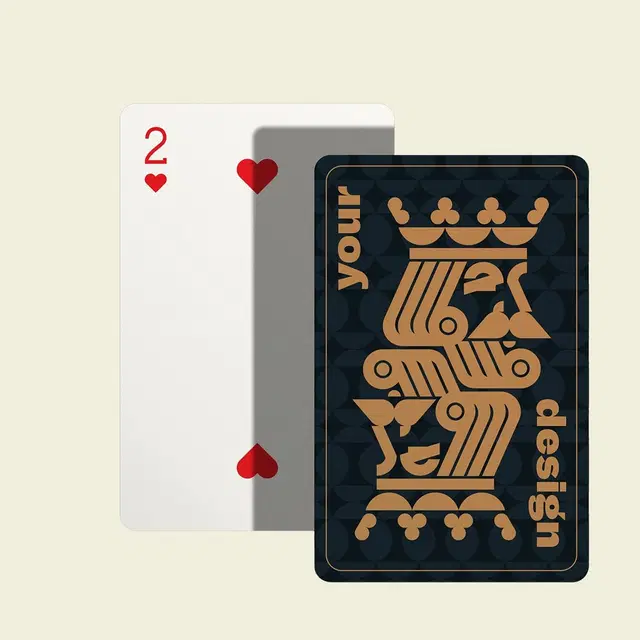 Your design on poker cards